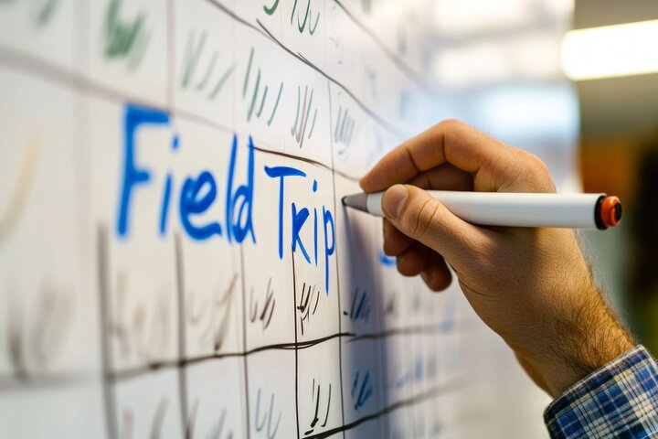 Wie plane ich einen Schulausflug oder Wandertag?