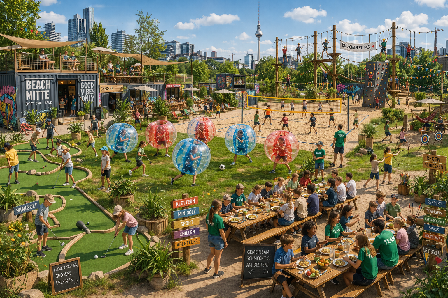 Feriencamp Berlin-Mitte: Flexible Kinderbetreuung & spannende Tagescamps in den Sommerferien